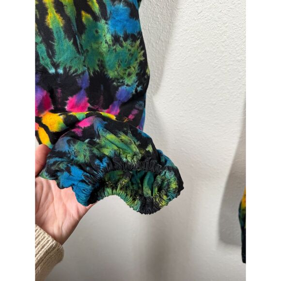 Kathmandu Imports Womens Tie Dye Harem Pants Sz S/M Hippie Boho Festival Indie - Picture 4 of 8